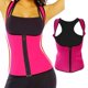 thumbnail image 3 of Body Shaper sin costuras para mujer Chaleco Entrenador de cintura Cincher Corset Más delgado Quemador de grasa Sudor Traje de sauna Camiseta sin manga Hot Pink XL Baoblaze Corsé de cremallera de mujer, 3 of 8