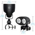 thumbnail image 3 of Barbecue Grill Light, 360°Rotation BBQ Grill Light with 10 Super Bright LED Lights, Heat Resistant Waterproof 100lm LED Light for Gas/Charcoal/Electric Grill and Camping, 3 of 5
