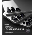 thumbnail image 2 of Ringke Camera Lens Frame Protector de Lente de C&aacute;mara para Samsung Galaxy S26 Ultra [2 Piezas] [Anillos de Metal Individuales] Mica HD Claro, Cristal Vidrio Templado 9H Antirayones, 2 of 9