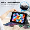 thumbnail image 5 of AIEACH Keyboard Case For XIAOMI Redmi Pad Case Bluetooth Keyboard Mouse Cover For Redmi Pad 10.61" Russian Spanish Portuguese, 5 of 5