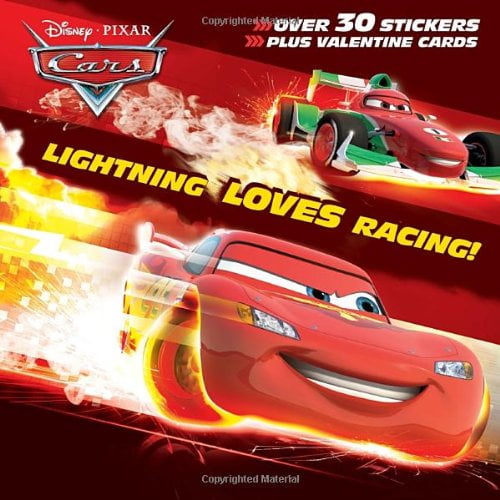 Pre-Owned Lightning Loves Racing! [With Valentine Cards] (Paperback) 0736431381 9780736431385