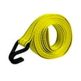 thumbnail image 5 of 4Pcs 1.5" x 15 ft Heavy Duty Ratchet Cargo Tie Down Straps 3000 lbs Dual J-Hooks, 5 of 6