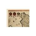 thumbnail image 4 of Historic Map - Kennemerland West Friesland Netherlands - Dou 1682 - Vintage Wall Art, 4 of 4
