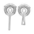 thumbnail image 4 of TAILTOSS Bartender Strainer Professional Bartending Silver 2PCS, 4 of 8