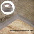 thumbnail image 3 of 4x Tira De Sellado De Pared De PVC Cinta Impermeable Autoadhesiva Calafateo Cocina Ba?o Marrón, 3 of 8