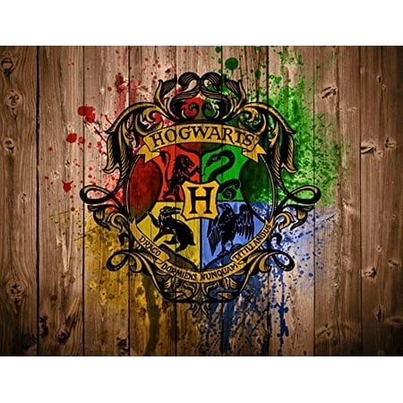 Harry Potter Cake Decorating - 1/4 Sheet Harry Potter Hogwarts Crest Edible Frosting Cake Topper*