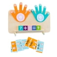 thumbnail image 2 of Juguete educativo de aprendizaje de números, juguete matemático para contar los dedos, juguete didáctico Montessori para niños y niñas de edad, 2 of 9