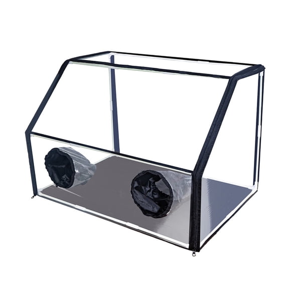 Mushroom Grow Tent Space Saving Transparent Folding Mushroom Grow Box for Roofs Plant Protecting Beginners