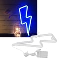 thumbnail image 4 of LED Neon Signs, Battery Powered Durable ABS And PVC Decorative Neon Wall Sign  For Parties Warm Light, Light,Blue Light, 4 of 8