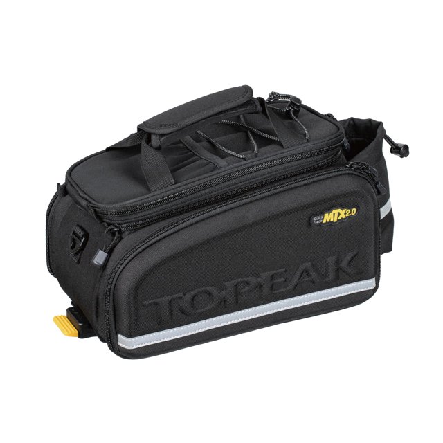 Bolsa de maletero para bicicleta Topeak MTX DXP 22,6 L, negra