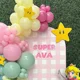 thumbnail image 3 of Juego de 138 cadenas de globos con temática de princesa Peach de Super Mario, fondo para fiesta de cumpleaños y baby shower, decoración de arco, 3 of 4