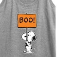 thumbnail image 3 of Peanuts - Snoopy Boo Sign - Women's Racerback Tank Top, 3 of 6