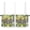 Lemonidt2597, variant on Valances for Windows Rod Pocket Light Filtering Small Window Curtains Rustic Lemons and Flowers Burlap Texture Black and White Plaid Valances for Living Room, Bathroom Window Curtain 54"x18"