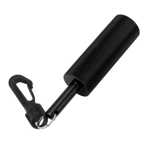 Aluminum Alloy Signal Stick Underwater Dive Bell with Swivel Hook, Effective Communication Tool, Easy to Use