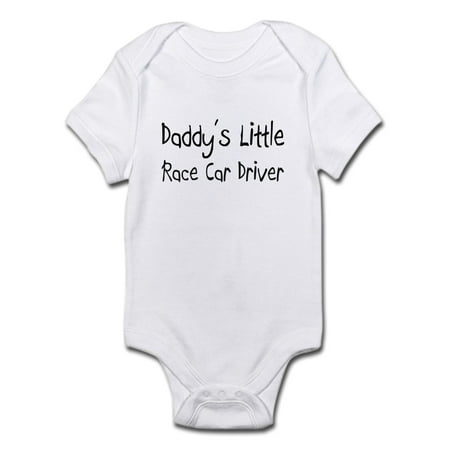 

CafePress - Daddy s Little Race Car Driver Infant Bodysuit - Baby Light Bodysuit