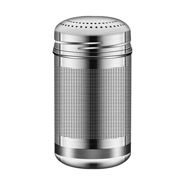 Filtro infusor de té de acero inoxidable | Cesta coladora con cadena de gancho extendida | Herramienta multiusos para preparar té y café a granel