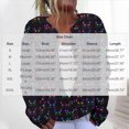 thumbnail image 3 of Tnhcen Women's Halloween Long Sleeve Button Down Cardigan Knit Top Plus Size Ribbed Sweater Loungewear Casual Fall Outerwear Matching Family Outfit S-3XL, 3 of 5
