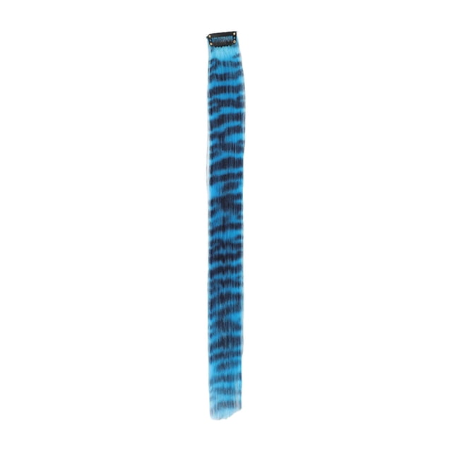 Openpig One Card Seamless Hair Extensions Leopard Print Colored Hair Extensions Highlight Hanging Ear Colored Wig Extensions