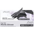 thumbnail image 2 of OWELL High Risk Nitrile Gloves | High Risk, Fentanyl Resistant Gloves, 4mil, Latex Free, Powder Free, Medical Exam Gloves (X-SMALL, 100, Count), 2 of 7