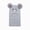 A70-Light Gray, variant on Toddler Winter Knit Balaclava with Cute Animal Face, Warm Hood for Boys and Girls