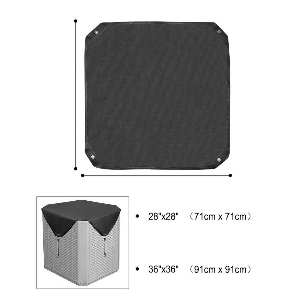 Waterproof Air Conditioner Cover Cloth Dustproof Waterproof with Iron Hook  Outer Cover Cloth