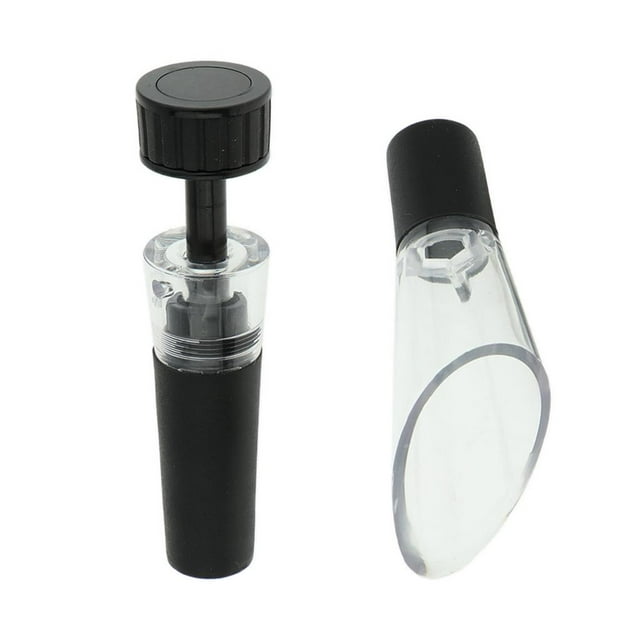 DOLITY Aerator,Vacuum Preserver,Bottle Stoppers,Essential Acrylic Tools for