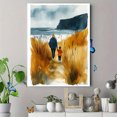 thumbnail image 4 of Qisvanset Framed Canvas Wall Art, 12x16 Inch Coastal Psalm Scripture Home Gift Wall Art, 4 of 5