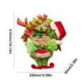 thumbnail image 3 of Decoración navideña Likrtyny Pierna de Grinch corona colgante, 3 of 7