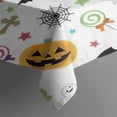 thumbnail image 3 of Halloween Colorful Halloween Elements Rectangle Tablecloth 60"x84",Waterproof Polyester Rectangle Table Cloth, Wipeable Spillproof Polyester Tablecloth for Dining, Camping, Indoor and Outdoor, 3 of 5