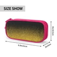 thumbnail image 4 of Goofa Gold Glitter Gradient Pattern Big Capacity Pencil Pen Case Office College Large Storage High Capacity Bag Pouch Holder Box Organizer, 4 of 9