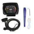 thumbnail image 1 of Velocímetro Digital, 9 Alarmas, Medidor De Voltaje De Temperatura, 10 Temas De Interfaz, Pantalla HUD Para Automóvil, Modo OBD2 + GPS, Multifunción Para Vehículos Pequeños OBD, 1 of 8