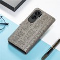 thumbnail image 4 of Funda Cartera FOXDOCK para Honor 90 Lite , Flip PU con Relieve de Gatos y Perros, Tarjetero y Soporte, 4 of 6