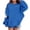 Z599 Blue, variant on Toddler Boys Girls Helloween T Shirt Tiny Ghost Graphic Long Sleeve Hooded Autumn Daily Tees Kid Boys Girls Cozy Hoodies Size 3-4 Years Orange