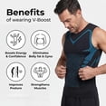 thumbnail image 5 of V Boost V2 Compression Shirt Men, Feel the Power of Confidence, Energy & Strength, 5 of 8