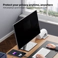 thumbnail image 3 of Graflsoa Anti-Glare Blue Light Blocking Screen Protector for 13.3"-27" Monitors, Snap-On Design for Desktops & Laptops, Scratch-Resistant & Easy Installation, 3 of 6