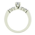 thumbnail image 3 of 2/3 ct tw Five Stone Engagement Solitaire Ring 14K White Gold ( G, I1 ), 3 of 5