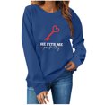 thumbnail image 2 of guisaled Funny Couples Valentines Sweatshirts for Women Men Funny Graphic Couple Matching Outfits Valentines Day Gifts Savings, 2 of 4