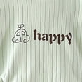 thumbnail image 4 of CAUYDY Kids Girl Outfits Clothing for Child 5-7T 8-10Y Long Sleeve Tee Shirt Elastic Pants 2 Piece Fall Winter Set Girls Pajamas Sizes 8-9 Years,Light Green, 4 of 5