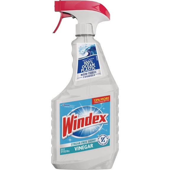 Windex Multi-Surface Vinegar Cleaner - Streak-Free, Fresh Scent - 32 oz.
