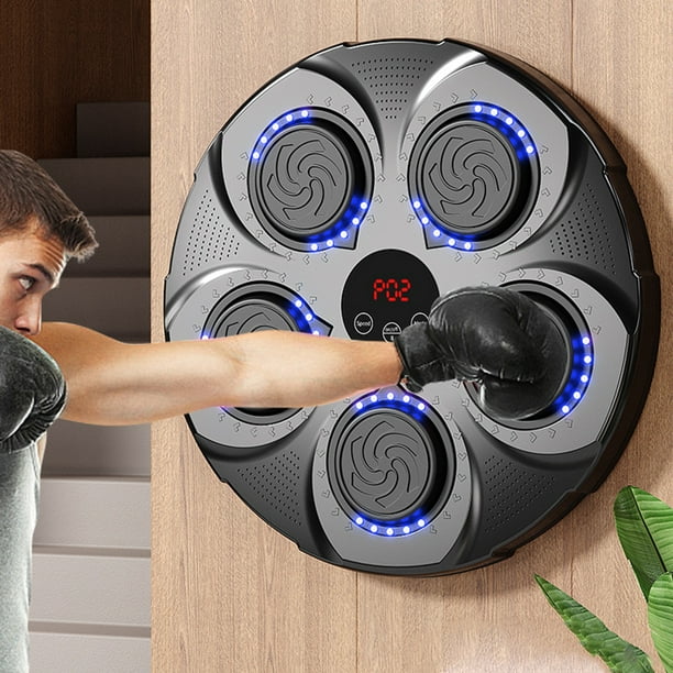 Música Boxing Machine, Máquina De Boxeo Inteligente Bluetooth Para Montaje En Pared Para Ejercicios En Casa, Descompresión, Equipo De Entrenamiento