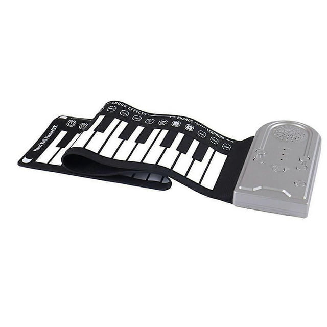 49-Key Hand-Rolled Piano with Speaker Portable Folding Children'S Piano Beginner Piano Teaching Instrument