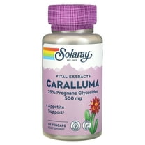Solaray - Ayurvedic Herbs Caralluma Fimbriata 500 mg. - 30 Vegetarian Capsules