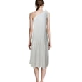 thumbnail image 3 of Vestido asimétrico Spiral J&B Blanco, 3 of 3