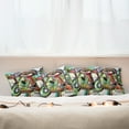 thumbnail image 7 of Ambesonne Colorful Throw Pillow Cover 4 Pack, Retro Doodle Birds, 16", Multicolor, 7 of 7