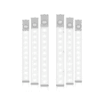 thumbnail image 1 of Luz Led Sensor De Movimiento 6pzs Malubero Blanco, 1 of 5