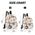 thumbnail image 2 of FORMRS Mini Backpack Purse for Women Quilted Travel Daypack Casual Shoulder Bag, Beige Retro Flower, 2 of 7