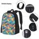 thumbnail image 3 of Easygdp Colorful Fish 1 Mochila para Niños y Niñas con Set de Caja de Almuerzo y Estuche para Lápices 3 en 1, Mochila Escolar Estampada para Adolescentes, 3 of 7