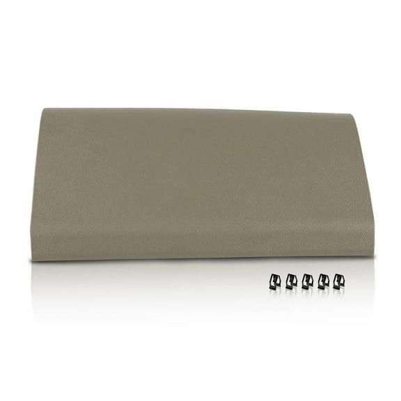 CROSSDESIGN Right Passenger Side Dash Trim Panel Cover Above Glovebox Beige Fit for FORD F150 2004-2008