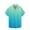 Mens T-Shirts Sky Blue, variant on S-5X Plus Size Shirts for Men Big & Tall Short Sleeve Button-Down Tshirts Shirt Mens Gradient Printed Collar Summer Hawaiian Beach Tees Tops