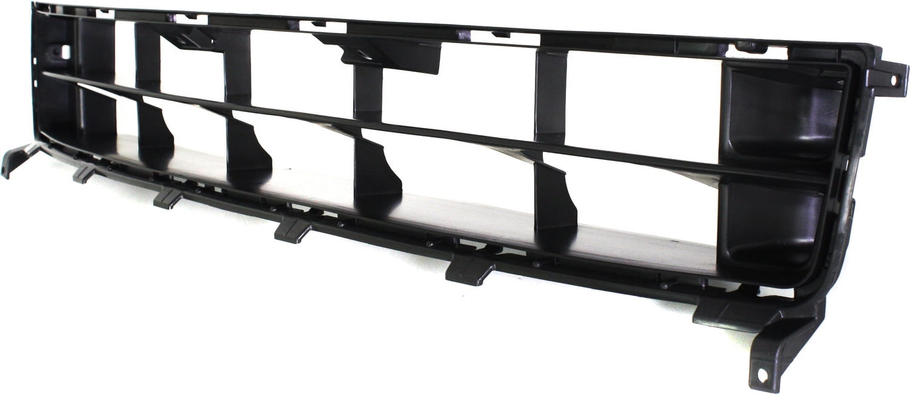Bumper Grille Compatible With 2007-2008 Honda Fit Front Textured Black